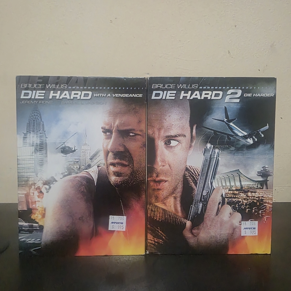 Die Hard with a Vengeance & Die Hard 2 Die Harder [1995] (DVD, 2007)  Brand New
